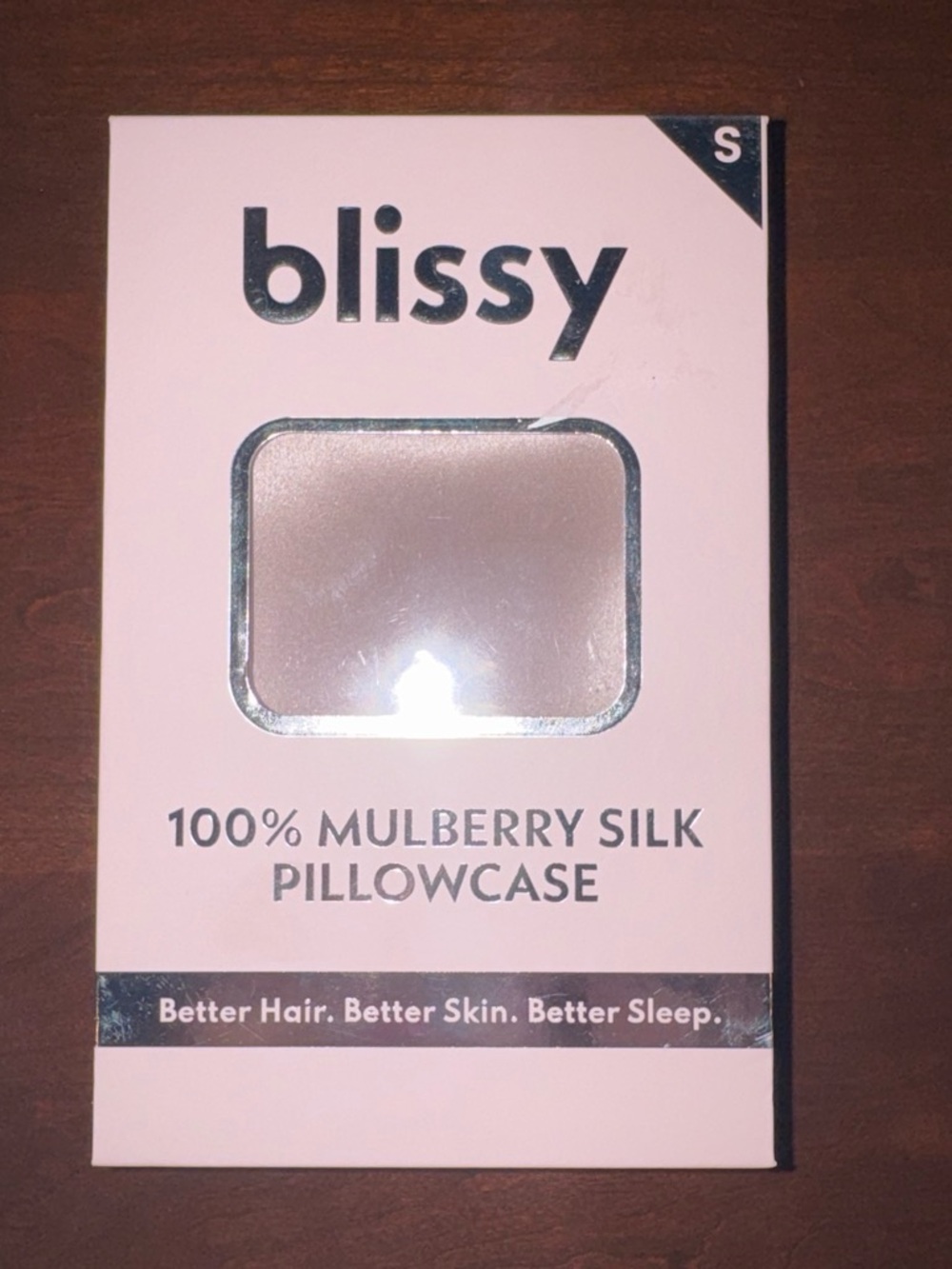 Blissy 100% Mulberry Silk Pillowcase - Blush Pink